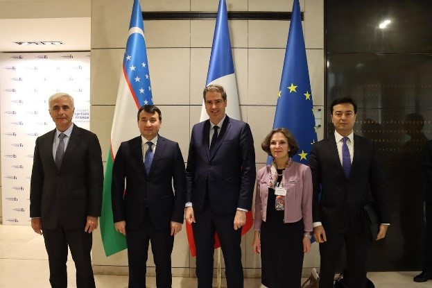 Обсуждены дальнейшие пути наращивания узбекско-французского торгово-экономического и инвестиционного сотрудничества