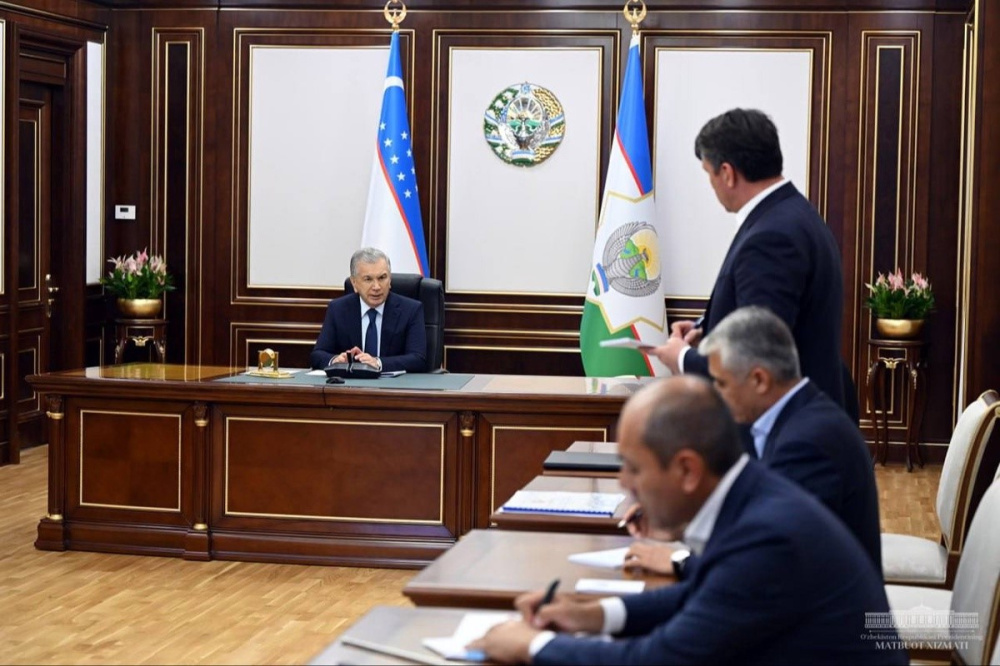 The draft master plan of Tashkent city was reviewed