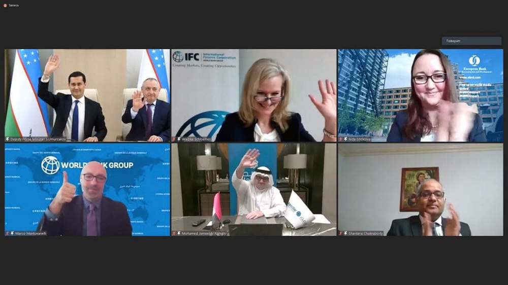 Masdar (UAE) signed loan agreements for the project of construction of the first photovoltaic facility in the Republic of Uzbekistan