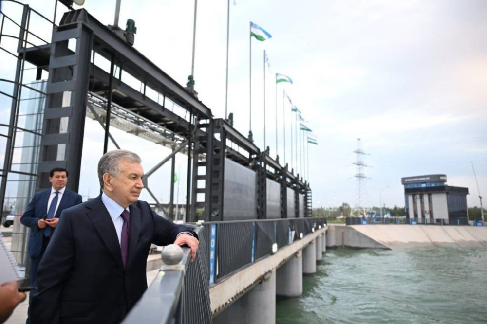 The first entirely domestic hydropower plant launched on the Naryn River