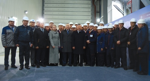 A new combined-cycle plant was put into operation at the Tashkent Thermal Power Plant